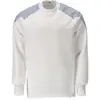 Mascot Food & Care Sweatshirt 20084-932 - wit/helder blauw - M