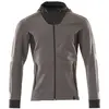 Mascot Accelerate Capuchontrui met rits 18584-962 - donkerantraciet/zwart - XS