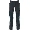 Mascot® Pantalon accéléré avec poches genou - 18479-311, noir-bleu, 48