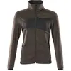Mascot Accelerate Gebreide trui met rits 18155-951 - donkerantraciet/zwart - 4XL