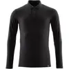 Mascot Crossover Poloshirt, met lange mouwen 20483-961 - diepzwart - XS