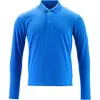 Mascot Crossover Poloshirt, met lange mouwen 20483-961 - Helder blauw - 6XL