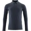 Mascot Crossover Poloshirt, met lange mouwen 20483-961 - donkermarine - 4XL