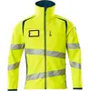 Mascot Accelerate Safe Softshell Jas 19002 - Mannen - Geel/Petrol - 3XL
