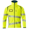 Mascot Accelerate Safe Softshell Jas 19002 - Mannen - Geel/Petrol - L