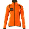 Mascot Accelerate Safe Fleecetrui met rits 19453-316 - hi-vis oranje/mosgroen - XL