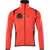 Mascot Accelerate Safe Fleecetrui met rits 19403-316 - hi-vis rood/donkermarine - XL