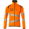 Mascot Accelerate Safe Fleecetrui met rits 19103-315 - hi-vis oranje/mosgroen - 2XL