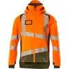 Mascot Accelerate Safe Shell Jas 19301 - Mannen - Oranje/Mosgroen - XL
