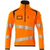Mascot Accelerate Safe Gebreide trui met korte rits 19005-351 - hi-vis oranje/donkermarine - S