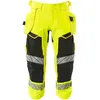 Mascot Accelerate Safe Driekwart broek met spijkerzakken 19049-711 - Hi-Vis geel/zwart - C54