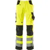 Mascot Safe Supreme Broek met kniezakken 15579-860 - Hi-Vis geel/zwart - C56 - 82