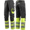 Mascot Safe Supreme Broek met kniezakken 15679-860 - Zwart/hi-vis geel - C58 - 82
