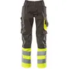 Mascot Safe Supreme Broek met kniezakken 15679-860 - donkerantraciet/hi-vis geel - C54 - 82
