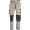 Mascot Unique Broek met kniezakken 12179-203 - lichtkhaki/zwart - C64 - 82