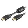 MicroConnect HDM19191V1.4FC Câble HDMI 1m Noir