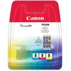 Canon CLI-8 Multipack - Pack de 3 - jaune, cyan, magenta - original - réservoir d'encre - pour PIXMA iP6600D, iP6700D, Pro9000, Pro9000 Mark II