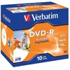 Verbatim (43521) : DVD-R 16x 10-pack : Printable Optical Media