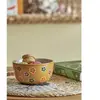 Addy schaal aardewerk bruin 12cm