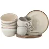 Bloomingville, Set de vaisselle, - Sandrine Breakfast Set - Nature - S...