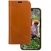 iPhone 15 Bookcase hoesje - dbramante1928 - Effen Cognac - Leer