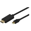 Microconnect MDPHDMI2B, 1.8 m, DisplayPort, HDMI, Male, Male, Gold