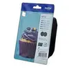 Brother LC123BK - pack de 2 - à rendement élevé - noir - originale - cartouche d'encre