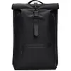 Sac à dos Rains Rolltop Rucksack pour ordinateur portable 16" Noir