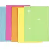 Creativ company Creotime Foam Vellen A5 Zelfklevend Neon Glitter 5 Stuks