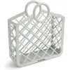 Filibabba Panier de plage en silicone Bleu Perle