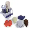 Filibabba Ensemble de plage en silicone Bleu