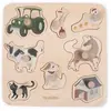 Scandinavian Baby Products FILIBABBA - Puzzle en bois - Magic Farm - (FI-02778)