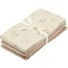 Cam Cam Copenhagen Lot de 3 langes en coton bio Ashley (70 x 70 cm)