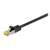MicroConnect câble de réseau - 25 cm - noir