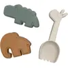 Jeux de sable Deer friends Multicolore (3 pièces)