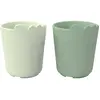 Done By Deer Lot de 2 gobelets Kiddish Croco Vert