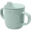Done by Deer Tasse à bec en silicone Peekaboo Elphee Bleu