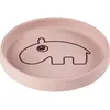 Done By Deer Assiette en silicone Ozzo Rose