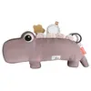 Done by Deer Peluche d'activités vibrante Croco rose