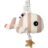 Done By Deer Peluche musicale à suspendre baleine rose Wally