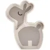 Done by Deer Assiette en silicone avec ventouse Lalee Sable