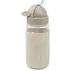 Done By Deer Gourde à paille Easy-grip Elphee sable (350 ml)