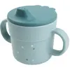 Done By Deer Tasse à bec Happy dots Bleu