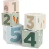 Lot de 5 tours empilables Deer Friends - Mélange de couleurs