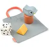 Done By Deer Lot de 4 blocs sensoriel Birdee