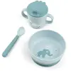 Done By Deer Coffret premier repas Elphee Bleu (3 pièces)