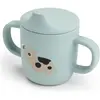 Done By Deer Silicone Tuitbeker | Tiny Farm Blue