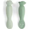Done By Deer Tiny Farm Oefen Lepel Set - Green