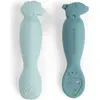 Done By Deer Tiny Farm Oefen Lepel Set - Blue