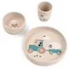 Done By Deer Stick & Stay Dinner Set | Tiny Farm Sand